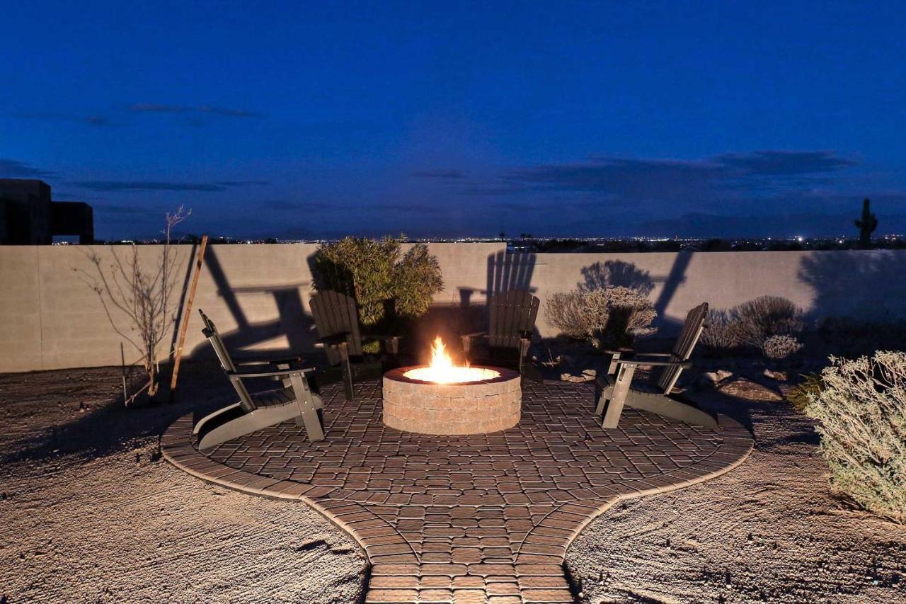 Adobe Arizona Home With City And Mountain Views Queen Creek Exterior photo