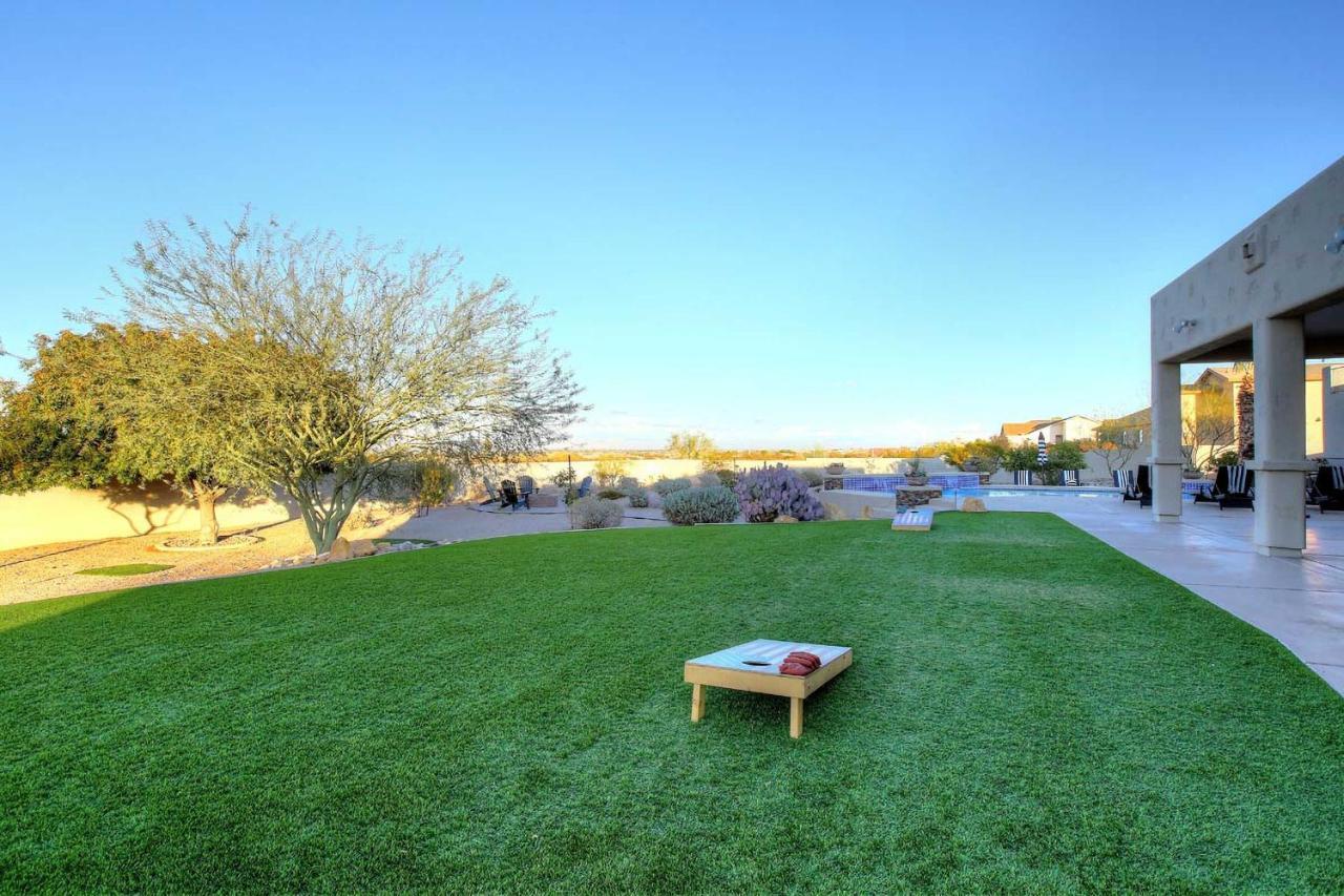 Adobe Arizona Home With City And Mountain Views Queen Creek Exterior photo
