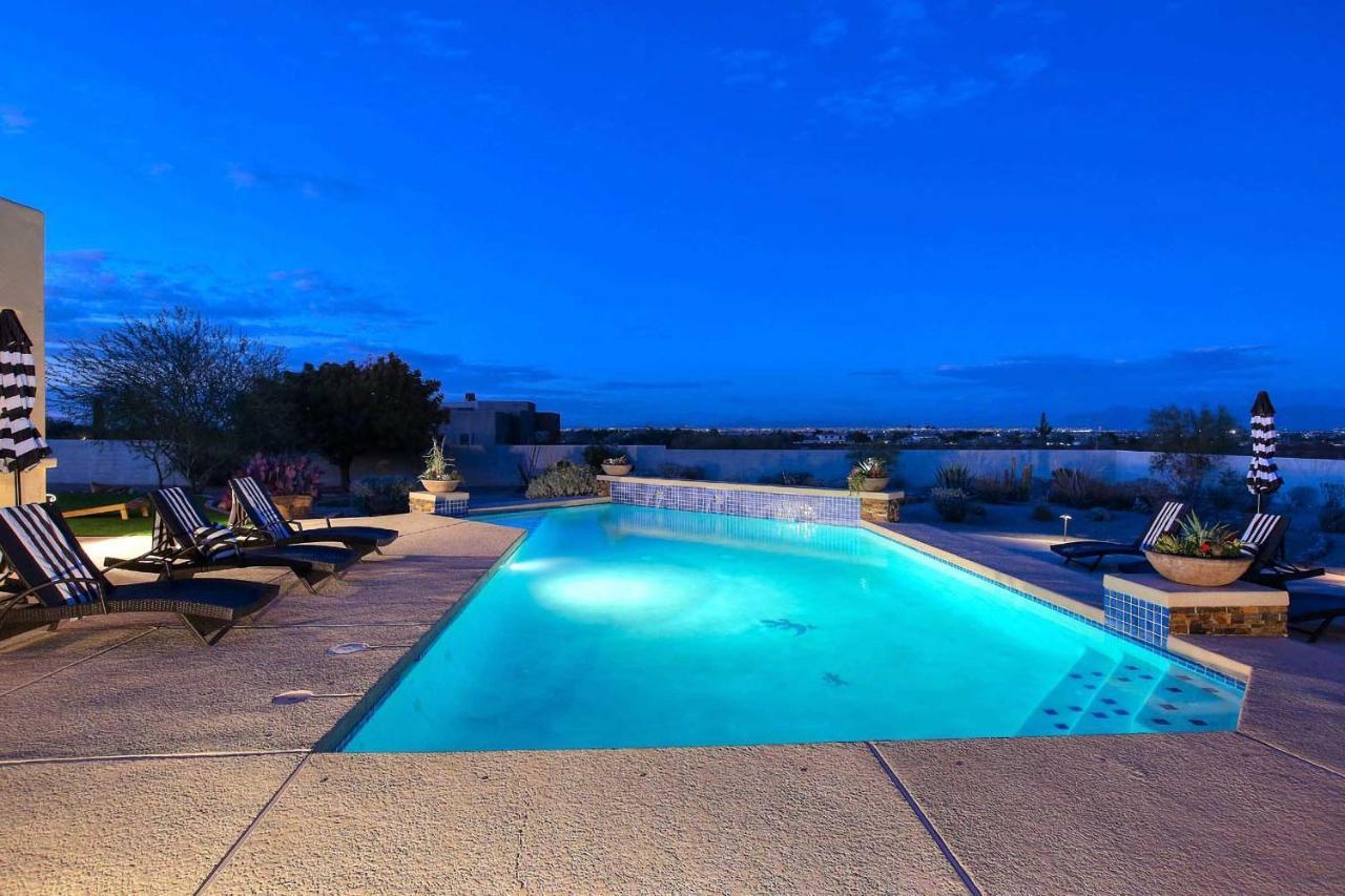 Adobe Arizona Home With City And Mountain Views Queen Creek Exterior photo