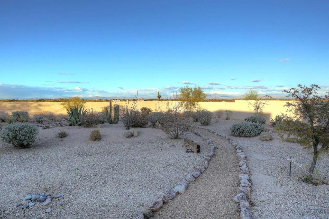 Adobe Arizona Home With City And Mountain Views Queen Creek Exterior photo